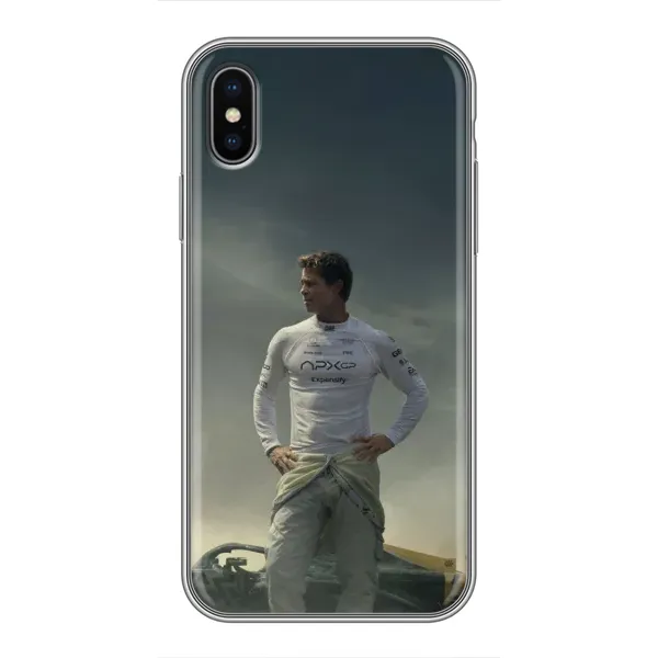 Чехол с рисунком «Бред Питт» для iPhone X Чехол с рисунком «Бред Питт» для iPhone X