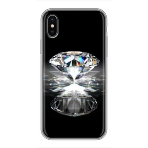 Чехол (Дорого -богато) на iPhone X (Бриллиант)