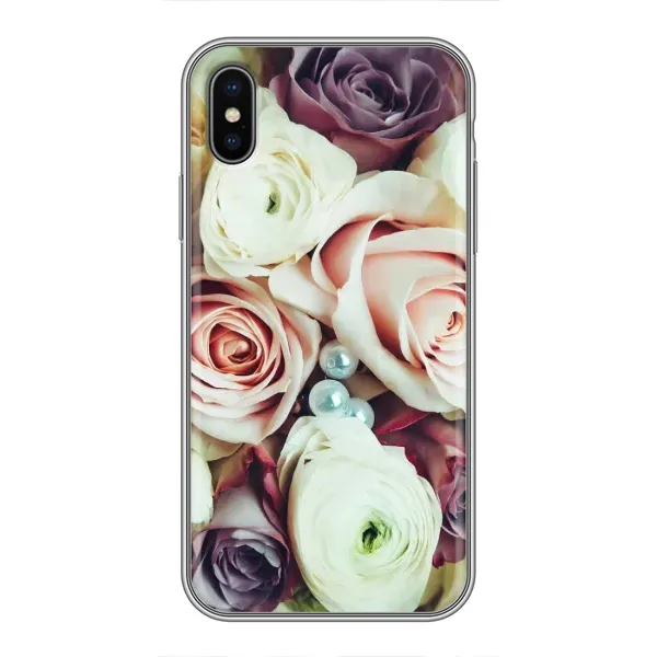 Чехол с рисунком «Букет РОЗ» для iPhone X Чехол с рисунком «Букет РОЗ» для iPhone X
