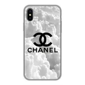 Чехол с рисунком «CHANEL» для iPhone X
