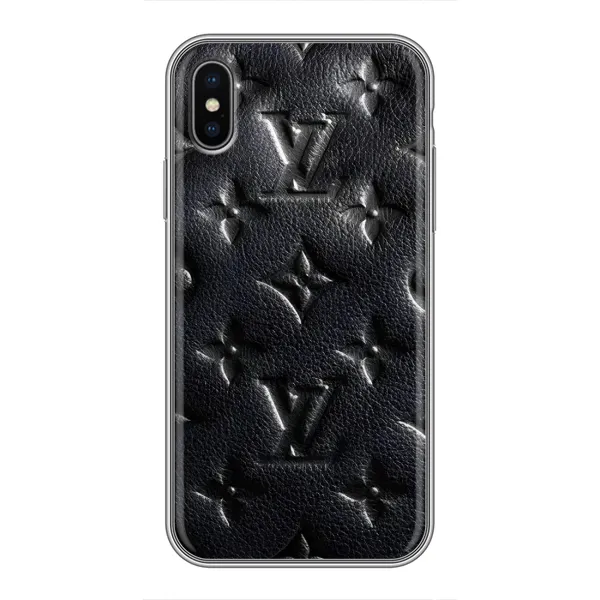 Чехол с рисунком «Черный ЛВ» для iPhone X