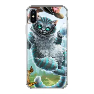Бампер з зображенням Котиків для Айфон 10 (Чеширський КОТИК)