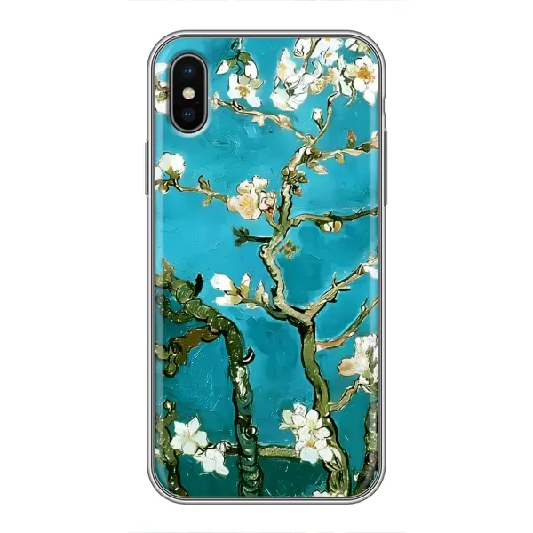 Чехол с рисунком «Цветение Сакуры» для iPhone X Чехол с рисунком «Цветение Сакуры» для iPhone X