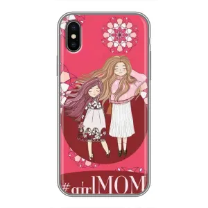 Чехлы для МАМЫ на iPhone X (Дочь и мама)