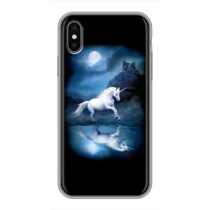 Чехол Unicorn на iPhone X (Единорог)