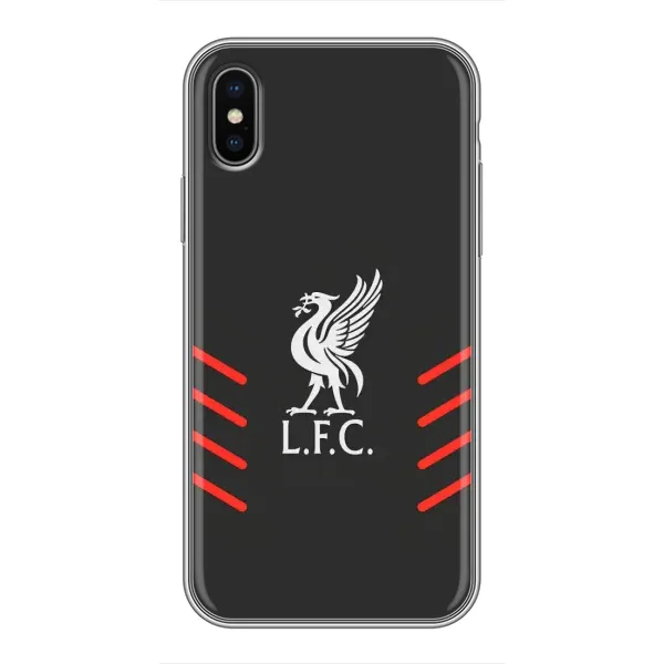Чехол с рисунком «Эмблема Liverpool» для iPhone X