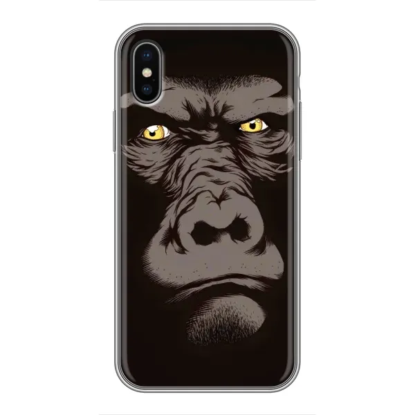 Чехол с рисунком «Горилла» для iPhone X Чехол с рисунком «Горилла» для iPhone X