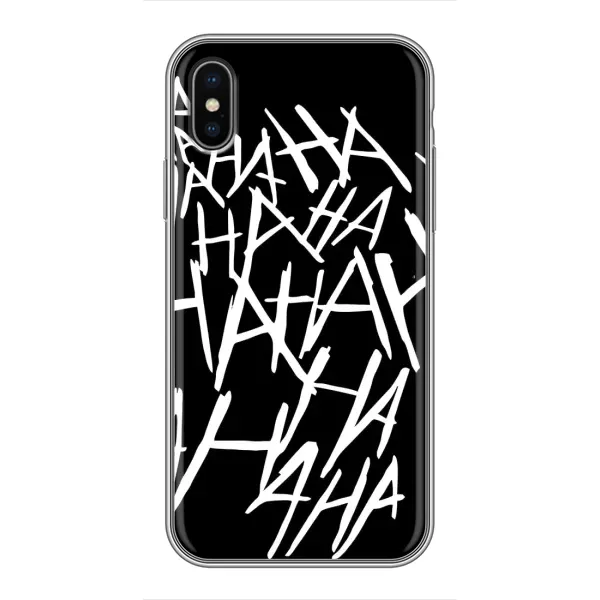 Чехол с рисунком «Хахаха» для iPhone X Чехол с рисунком «Хахаха» для iPhone X