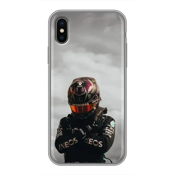 Чехол с рисунком «Хэмилтон 44» для iPhone X Чехол с рисунком «Хэмилтон 44» для iPhone X