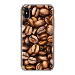 Чехол с изображением вкусной еды для iPhone X (Кофе)
