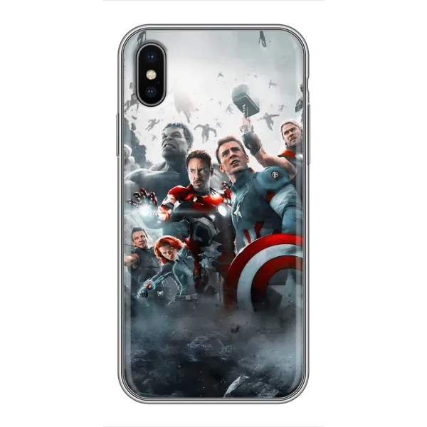 Чохол з малюнком «Команда марвел» для iPhone X Чохол з малюнком «Команда марвел» для iPhone X