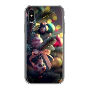 Чохли на Новий Рік iPhone X (Гарна ялинка)