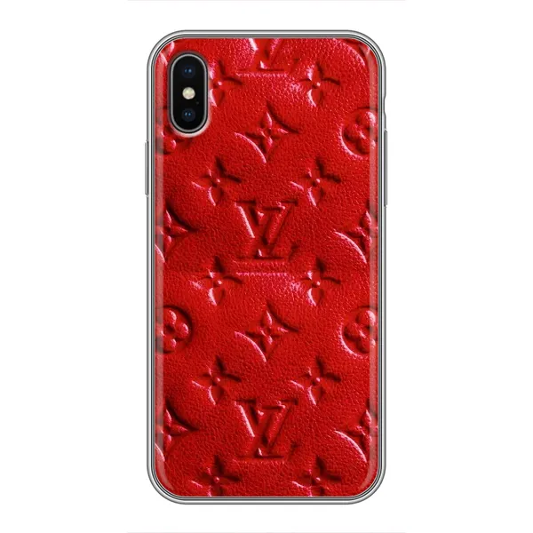 Чехол с рисунком «Красный ЛВ» для iPhone X