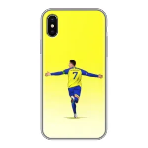 Чехол Криштиану Роналду для iPhone X (Криштиану Аль Наср)
