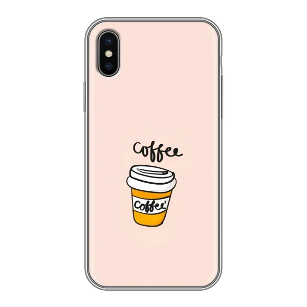 Чехол с рисунком «Кружка кофе» для iPhone X Чехол с рисунком «Кружка кофе» для iPhone X