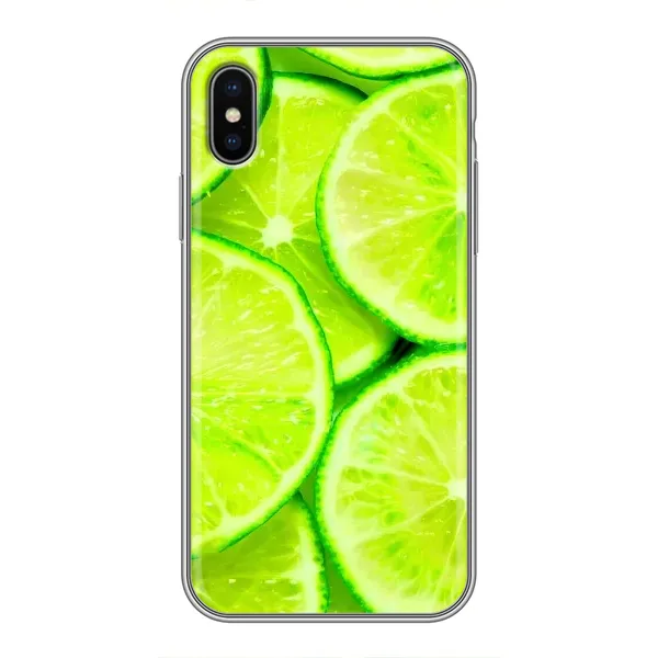 Чехол с рисунком «Лайм» для iPhone X Чехол с рисунком «Лайм» для iPhone X