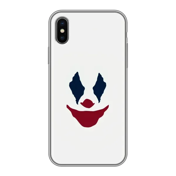 Чехол с рисунком «Лицо Джокера» для iPhone X Чехол с рисунком «Лицо Джокера» для iPhone X