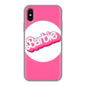 Чехол с рисунком «Лого Барби» для iPhone X