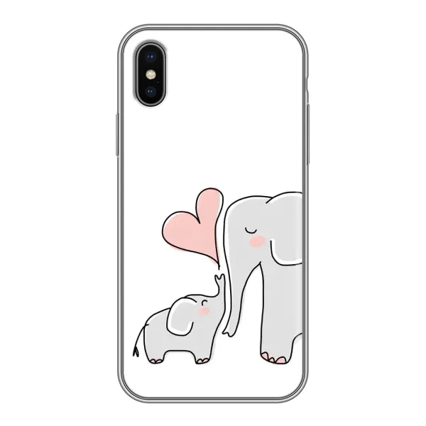 Чохол з малюнком «Мама» для iPhone X