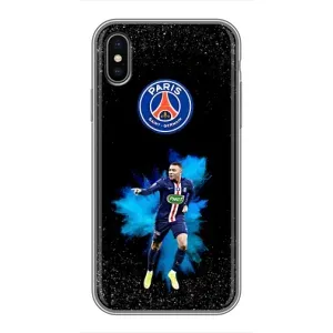 Чехол (TPU) с Футболистом на iPhone X (Мбаппе ПСЖ)