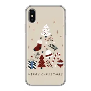 Чохол Санта Клаус для iPhone X (Merry Christmas)