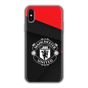 Силиконовые Чехлы принт Футбол на iPhone X (MU)