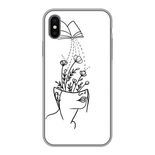 Чехол с рисунком «Мудрость» для iPhone X