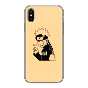 Чохли з принтом НАРУТО на iPhone X (Наруто Удзумакі)