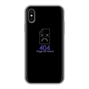 Чехол для программиста на Айфон 10 (Ошибка 404)