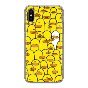 Силіконовий бампер з картинкою звірів для iPhone X (Особливий)