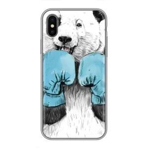 Чохли з Пандами на iPhone X (Панда боксер)
