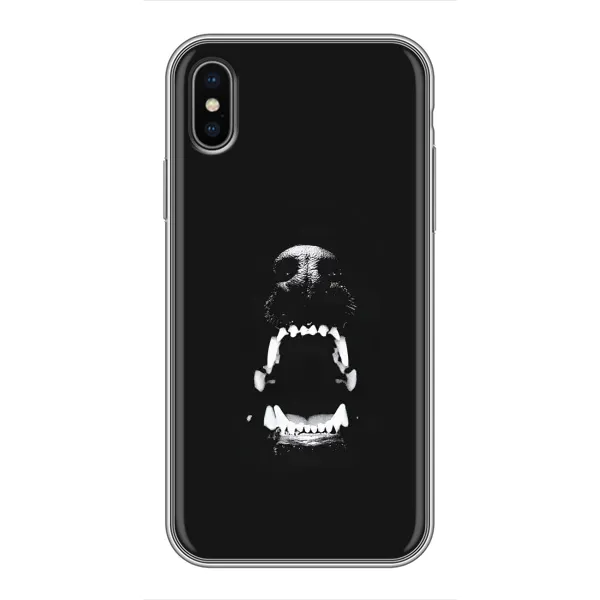 Чехол с рисунком «Пасть добермана» для iPhone X Чехол с рисунком «Пасть добермана» для iPhone X