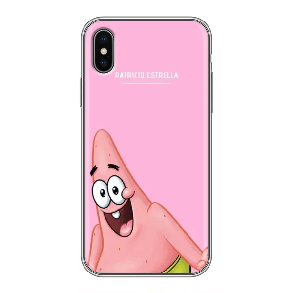 Чехол с рисунком «Патрик» для iPhone X