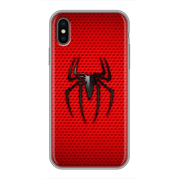 Чехол с рисунком «Паук марвел» для iPhone X Чехол с рисунком «Паук марвел» для iPhone X