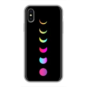 Чохол (ТПУ) з планетами на iPhone X (Повнолуння)