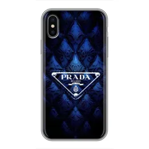Чехол (Dior, Prada, YSL, Chanel) для iPhone X (Прада)