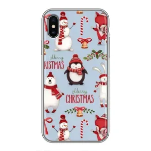Чохол Санта Клаус для iPhone X (Різдвяний)