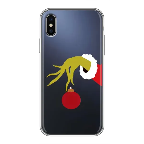 Чохол з малюнком «Рука Грінча» для iPhone X Чохол з малюнком «Рука Грінча» для iPhone X