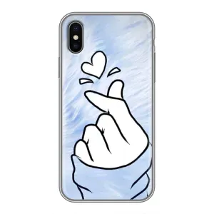 Чохол (Знак сердечка) для iPhone X (Серце знак)