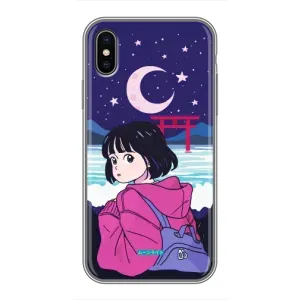 Чохли з героями АНИМЕ на iPhone X (Сінобу Міяке)
