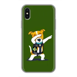 Чехол с принтом Собаки Патрон для iPhone X (Собака Патрон)