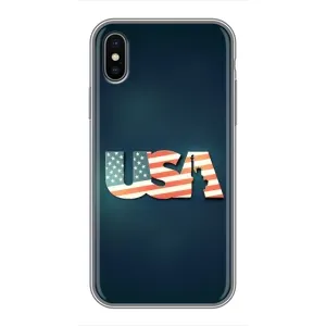 Чохол Прапор USA для iPhone X (USA)