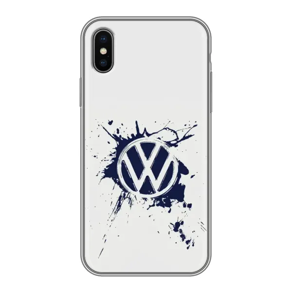 Чехол с рисунком «Volkseagen 2» для iPhone X