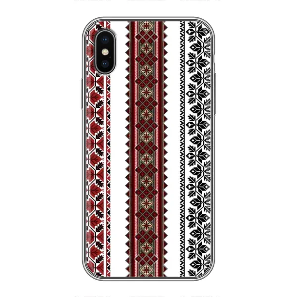 Чехол с рисунком «Вышиваночки» для iPhone X Чехол с рисунком «Вышиваночки» для iPhone X