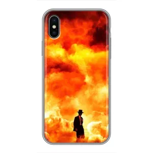 Чехол с рисунком «Взрыв» для iPhone X