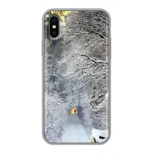 Чохли на Новий Рік iPhone X (Хурделиця)