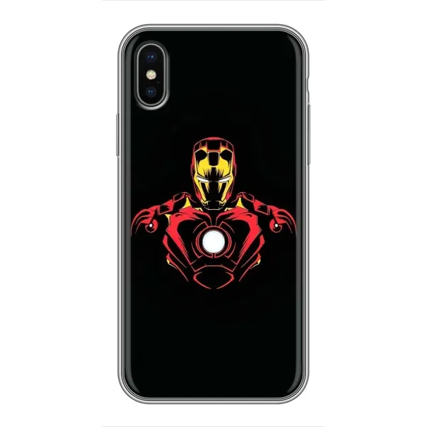 Чехол с рисунком «Железный человек» для iPhone X Чехол с рисунком «Железный человек» для iPhone X