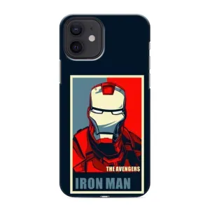 Чехол Супергерой Железный человек на iPhone 12 mini (Art Iron man)