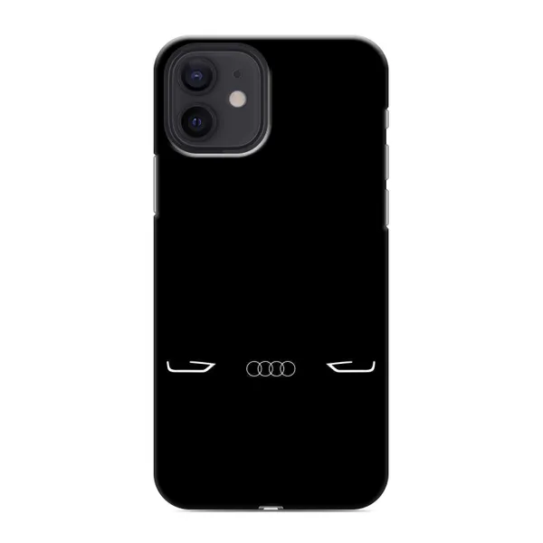 Чехол с рисунком «Силует Audi» для iPhone 12 mini Чехол с рисунком «Силует Audi» для iPhone 12 mini