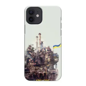 Чехлы на военную тематику для iPhone 12 mini (Азовсталь)